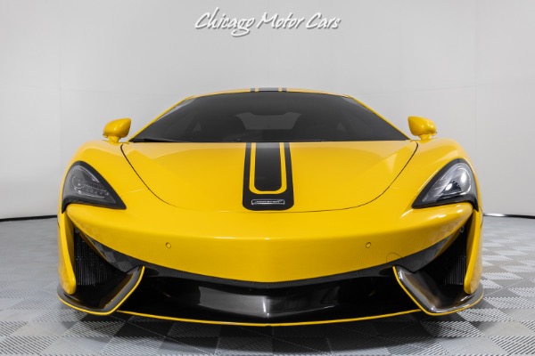 Used 2017 McLaren 570S COUPE STUNNING VOLCANO YELLOW! LUXURY PACK CARBON FIBER INTERIOR! ONLY 12K MILES! for sale Sold at Chicago Motor Cars in West Chicago IL 60185 6