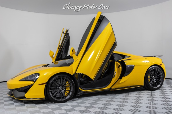 Used 2017 McLaren 570S COUPE STUNNING VOLCANO YELLOW! LUXURY PACK CARBON FIBER INTERIOR! ONLY 12K MILES! for sale Sold at Chicago Motor Cars in West Chicago IL 60185 1