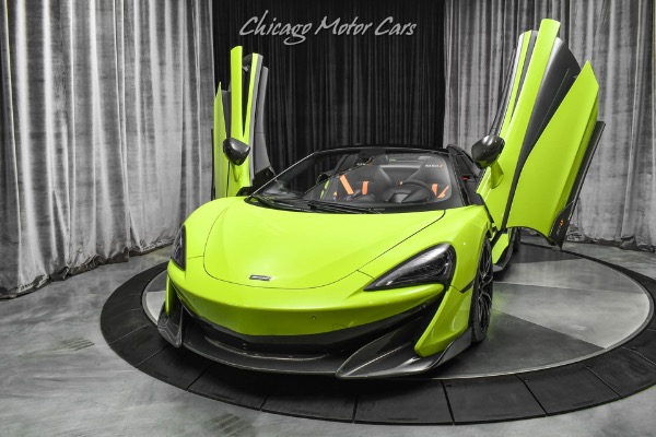 Used 2020 McLaren 600LT Spider Convertible TONS of Carbon! Front Lift! Limited Edition! FULL PPF! Lux Pkg for sale Sold at Chicago Motor Cars in West Chicago IL 60185 2