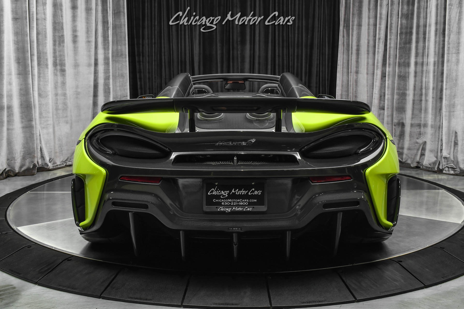Used 2020 McLaren 600LT Spider Convertible TONS of Carbon! Front