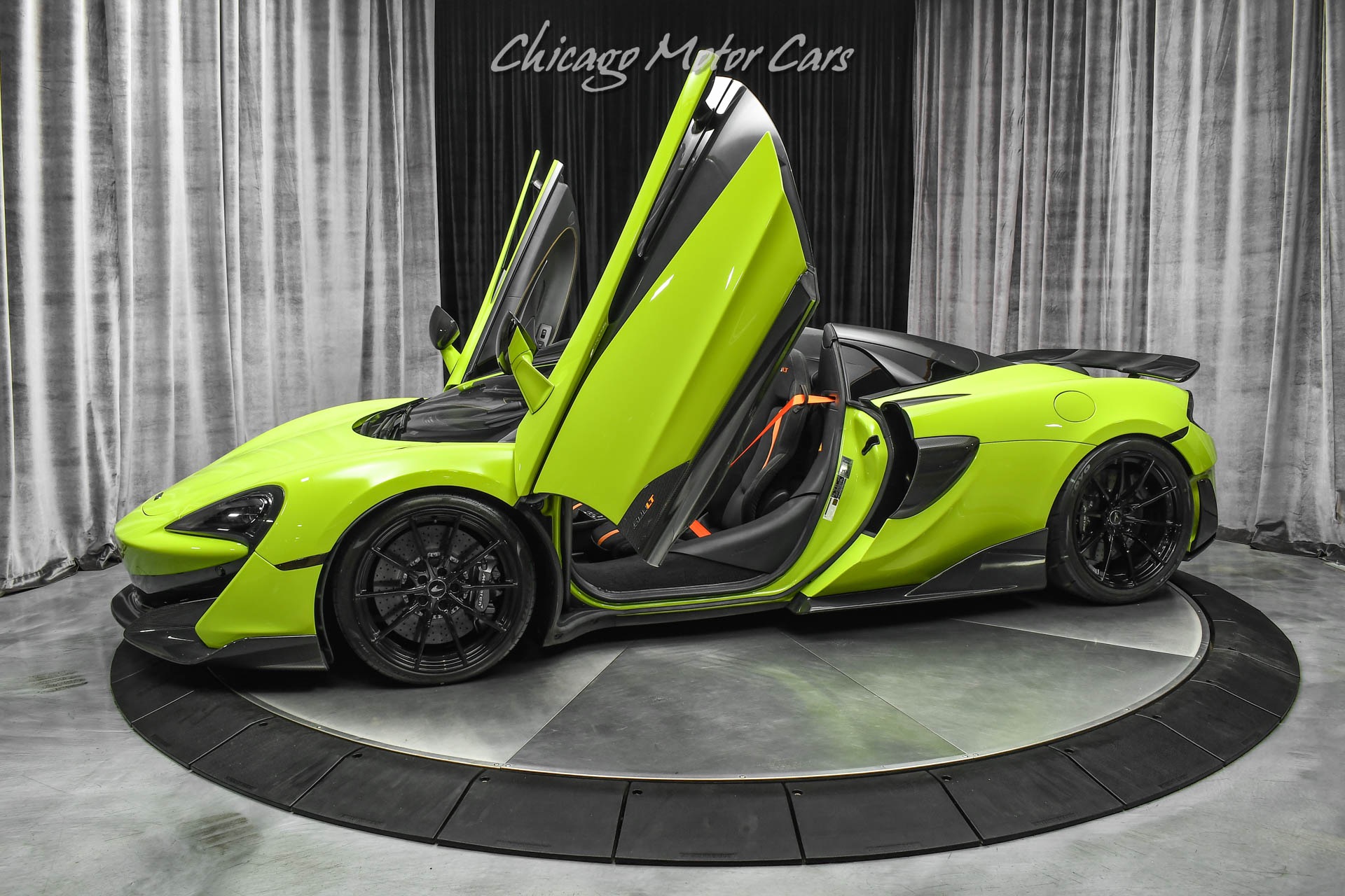 Used 2020 McLaren 600LT Spider Convertible TONS of Carbon! Front