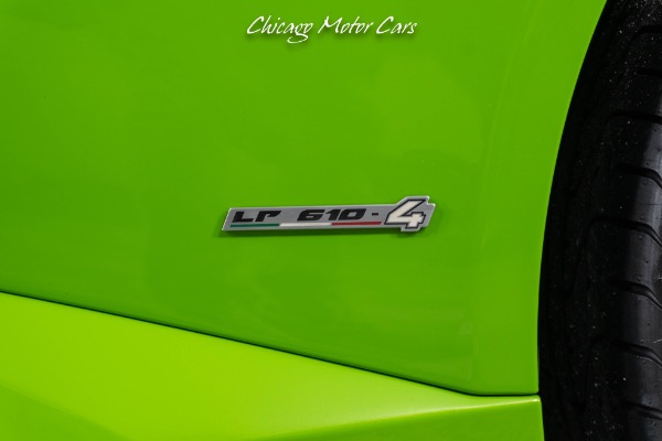 Used 2015 Lamborghini Huracan LP610-4 Coupe Verde Mantis Finish! FRONT PPF SOUL PERFORMANCE EXHAUST for sale Sold at Chicago Motor Cars in West Chicago IL 60185 5