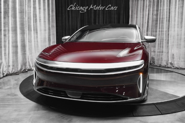 Used 2022 Lucid Air Grand Touring EV Sedan Zenith Red! DreamDrive Pro! 819 Horsepower! for sale Sold at Chicago Motor Cars in West Chicago IL 60185 2