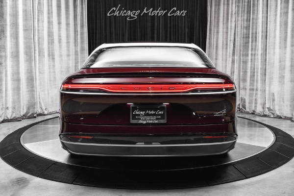 Used 2022 Lucid Air Grand Touring EV Sedan Zenith Red! DreamDrive Pro! 819 Horsepower! for sale Sold at Chicago Motor Cars in West Chicago IL 60185 4