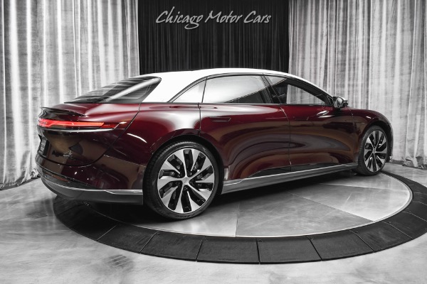 Used 2022 Lucid Air Grand Touring EV Sedan Zenith Red! DreamDrive Pro! 819 Horsepower! for sale Sold at Chicago Motor Cars in West Chicago IL 60185 5