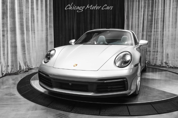 Used-2021-Porsche-911-Targa-4S-Convertible-6500-Miles-Premium-Pkg-Sport-Exhaust-MANUAL-TRANS