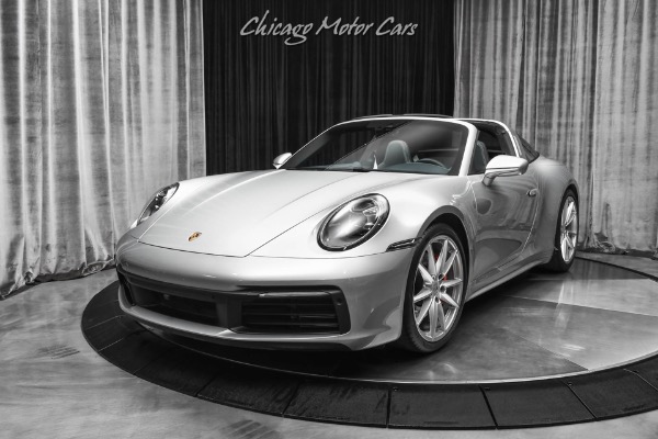 Used-2021-Porsche-911-Targa-4S-Convertible-6500-Miles-Premium-Pkg-Sport-Exhaust-MANUAL-TRANS