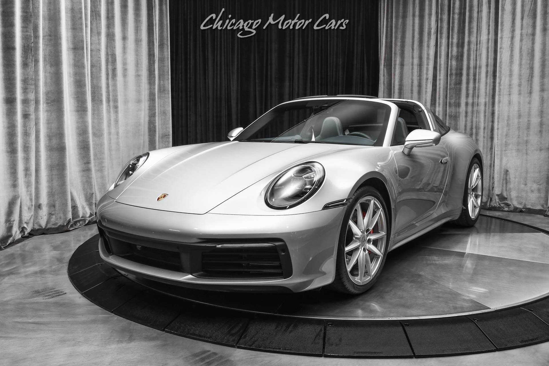 Used-2021-Porsche-911-Targa-4S-Convertible-6500-Miles-Premium-Pkg-Sport-Exhaust-MANUAL-TRANS