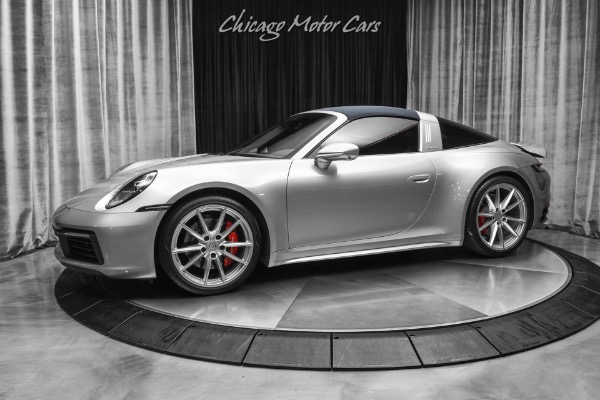 Used-2021-Porsche-911-Targa-4S-Convertible-6500-Miles-Premium-Pkg-Sport-Exhaust-MANUAL-TRANS