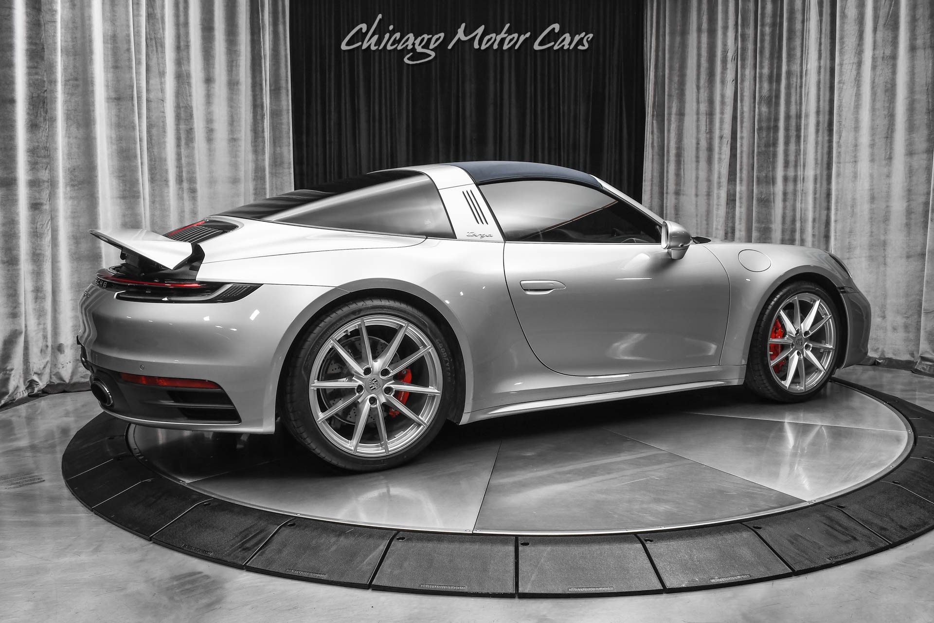 Used-2021-Porsche-911-Targa-4S-Convertible-6500-Miles-Premium-Pkg-Sport-Exhaust-MANUAL-TRANS