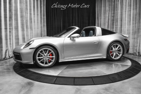 Used 2021 Porsche 911 Targa 4S Convertible 6500 Miles! Premium Pkg! Sport Exhaust! MANUAL TRANS! for sale Sold at Chicago Motor Cars in West Chicago IL 60185 1