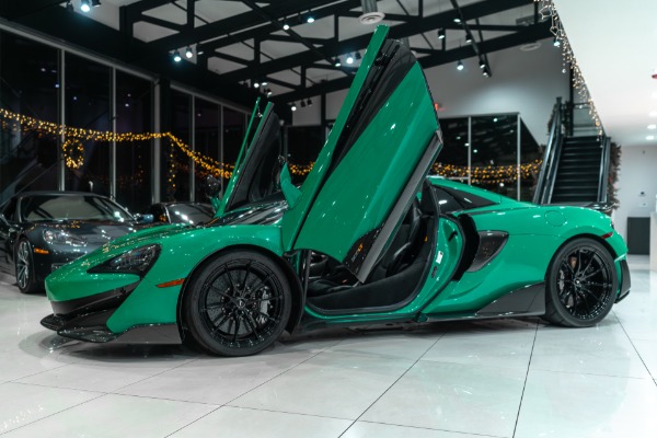 Used 2020 McLaren 600LT Spider RARE Color Combo! Race Seats! FULL PPF + Ceramic! TONS of Carbon! LOADED for sale Sold at Chicago Motor Cars in West Chicago IL 60185 2