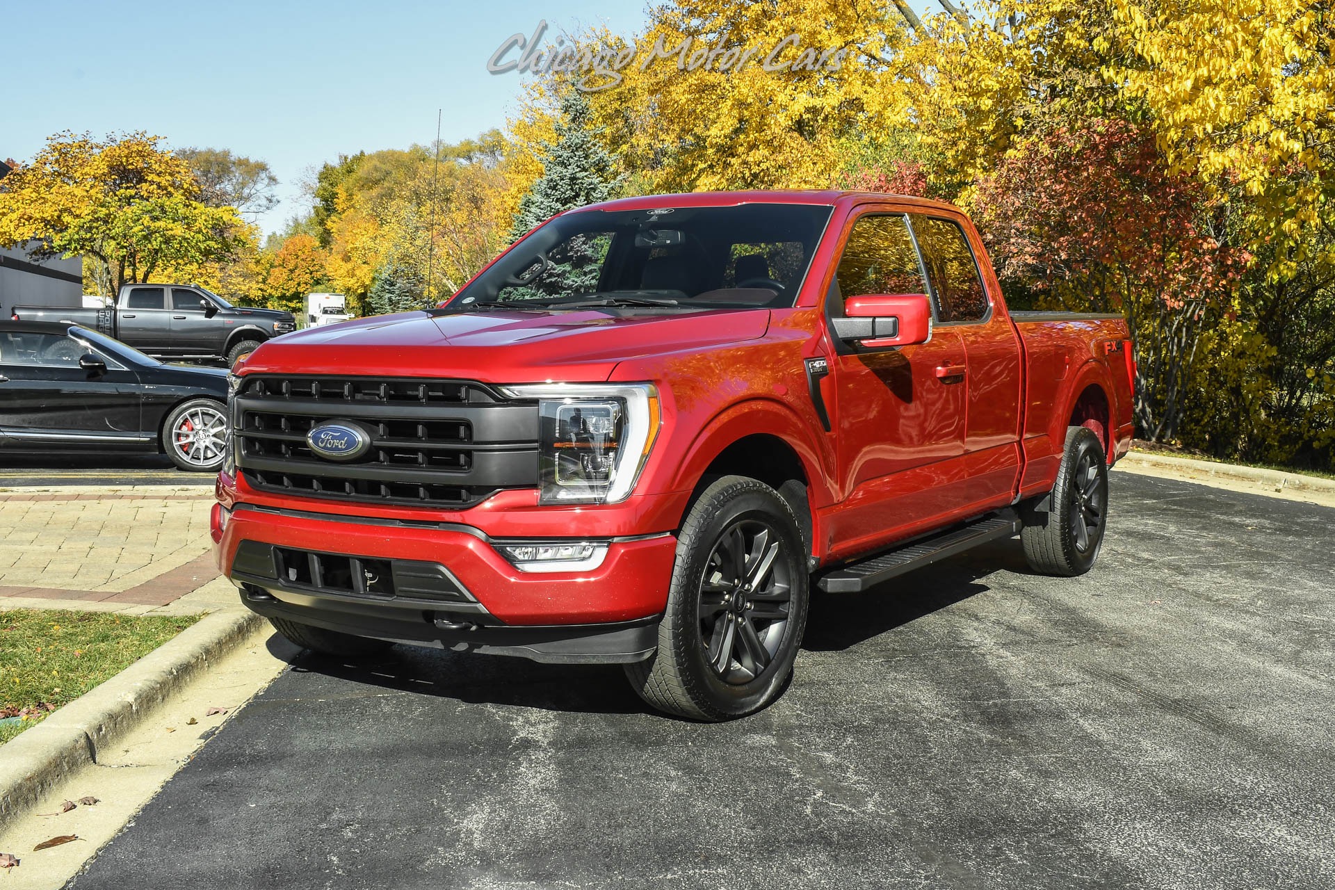 Used 21 Ford F 150 Lariat 4x4 Supercab Pickup 5 0 V8 For Sale 51 800 Chicago Motor Cars Stock