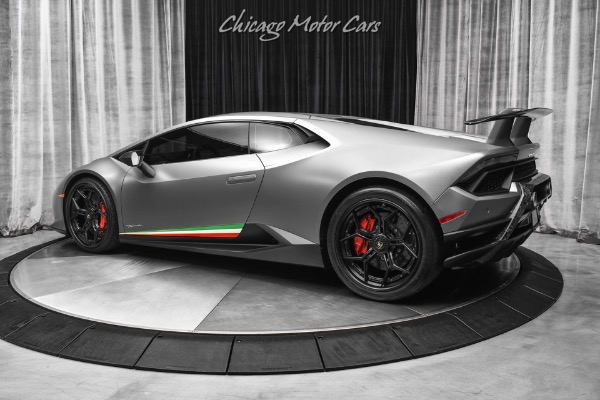 Used 2018 Lamborghini Huracan LP640-4 Performante Coupe Grigio Titans! OVER $53K+ in Options! FULL PPF! for sale Sold at Chicago Motor Cars in West Chicago IL 60185 3