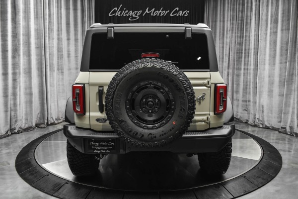 Used 2022 Ford Bronco Everglades Advanced 4X4 SUV DELIVERY Miles! DESERT SAND RARE Color! for sale Sold at Chicago Motor Cars in West Chicago IL 60185 4