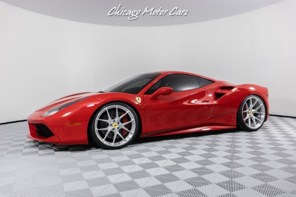 Used-2018-Ferrari-488-GTB-Daytona-Style-Seats-HRE-Wheels-Carbon-Fiber-Driving-Zone-Only-11K-Miles