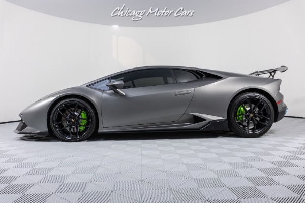 Used 2017 Lamborghini Huracan LP580-2 Grigio Titans Matt Finish! Ryft Exhaust! Full PPF!! for sale Sold at Chicago Motor Cars in West Chicago IL 60185 2