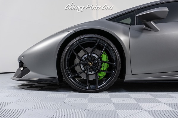 Used 2017 Lamborghini Huracan LP580-2 Grigio Titans Matt Finish! Ryft Exhaust! Full PPF!! for sale Sold at Chicago Motor Cars in West Chicago IL 60185 3