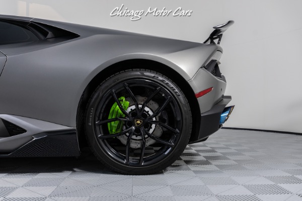 Used 2017 Lamborghini Huracan LP580-2 Grigio Titans Matt Finish! Ryft Exhaust! Full PPF!! for sale Sold at Chicago Motor Cars in West Chicago IL 60185 4