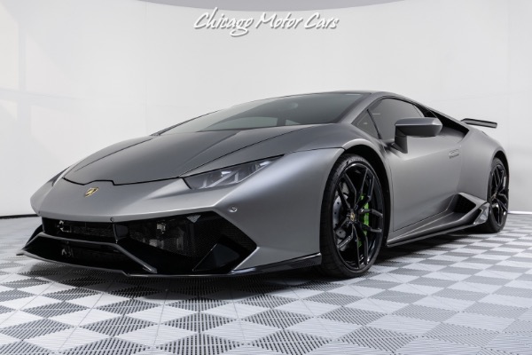 Used 2017 Lamborghini Huracan LP580-2 Grigio Titans Matt Finish! Ryft Exhaust! Full PPF!! for sale Sold at Chicago Motor Cars in West Chicago IL 60185 5