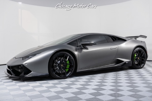 Used 2017 Lamborghini Huracan LP580-2 Grigio Titans Matt Finish