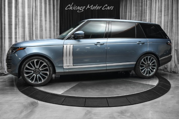 Used 2019 Land Rover Range Rover Supercharged LWB SUV Rear Entertainment! Vision Assist Pkg! 6K Miles! for sale Sold at Chicago Motor Cars in West Chicago IL 60185 1