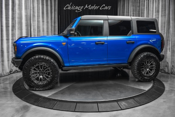 Used 2022 Ford Bronco Badlands SASQUATCH PKG! 20X10 REBEL WHEELS 2 TOPS 2.7L ENGINE LOADED for sale Sold at Chicago Motor Cars in West Chicago IL 60185 1