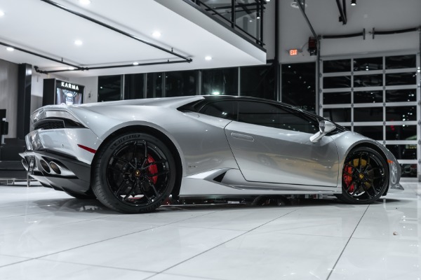 Used-2015-Lamborghini-Huracan-LP610-4-Gorgeous-Color-Carbon-Ceramic-Brakes-20-Forged-Rims-Clean-CarFax