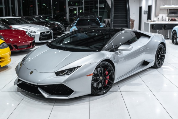 Used 2015 Lamborghini Huracan LP610-4 Gorgeous Color, Carbon Ceramic Brakes 20 Forged Rims Clean CarFax for sale Sold at Chicago Motor Cars in West Chicago IL 60185 4