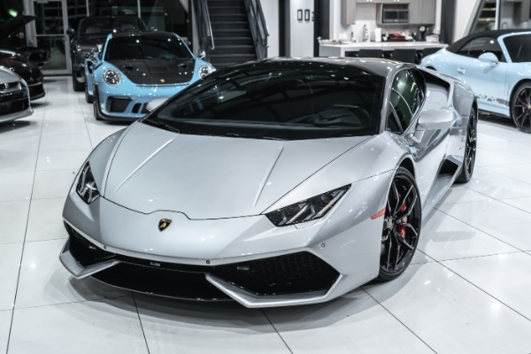 Used 2015 Lamborghini Huracan LP610-4 Gorgeous Color, Carbon Ceramic Brakes 20 Forged Rims Clean CarFax for sale Sold at Chicago Motor Cars in West Chicago IL 60185 5