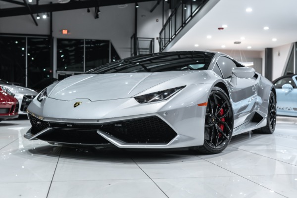 Used 2015 Lamborghini Huracan LP610-4 Gorgeous Color, Carbon Ceramic Brakes 20 Forged Rims Clean CarFax for sale Sold at Chicago Motor Cars in West Chicago IL 60185 6