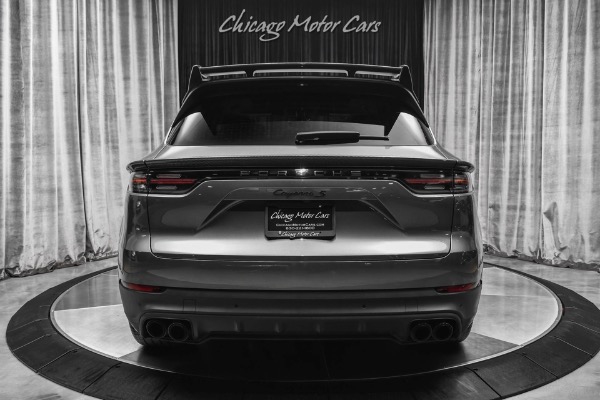 Used 2020 Porsche Cayenne S MSRP $103,940+ Premium Pkg Plus Sport Exhaust Carbon Fiber Trim! for sale Sold at Chicago Motor Cars in West Chicago IL 60185 4