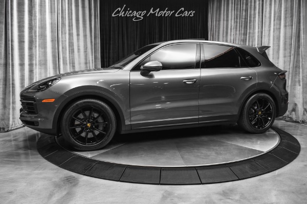 Used 2020 Porsche Cayenne S MSRP $103,940+ Premium Pkg Plus Sport Exhaust Carbon Fiber Trim! for sale Sold at Chicago Motor Cars in West Chicago IL 60185 1