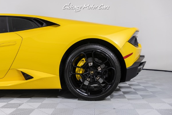 Used 2018 Lamborghini Huracan LP580-2 Style Package! Front Lift System Giallo Inti Pearl Finish! Loaded! for sale Sold at Chicago Motor Cars in West Chicago IL 60185 4