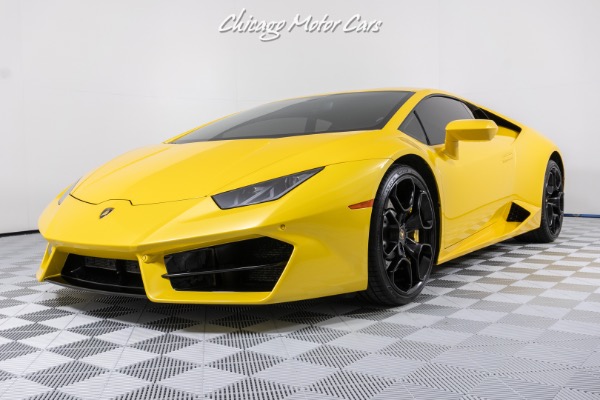 Used 2018 Lamborghini Huracan LP580-2 Style Package! Front Lift System Giallo Inti Pearl Finish! Loaded! for sale Sold at Chicago Motor Cars in West Chicago IL 60185 5