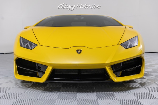 Used 2018 Lamborghini Huracan LP580-2 Style Package! Front Lift System Giallo Inti Pearl Finish! Loaded! for sale Sold at Chicago Motor Cars in West Chicago IL 60185 6