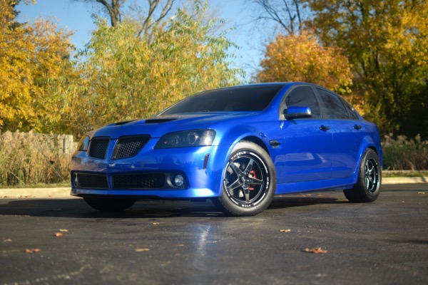 Used 2008 Pontiac G8 GT Sedan Blue Metallic! 475 RWHP! KOZA Performance Cam Kit! DOD Kit! for sale Sold at Chicago Motor Cars in West Chicago IL 60185 2