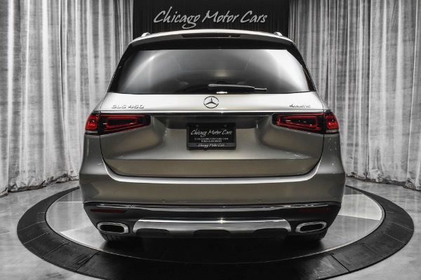 Used 2021 Mercedes-Benz GLS 450 4Matic SUV Mojave Silver Metallic! Driver Assist Pkg! Pano Roof! 3-Row! for sale Sold at Chicago Motor Cars in West Chicago IL 60185 4