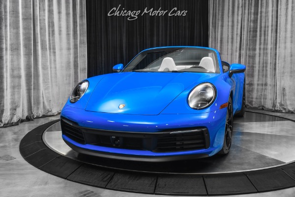 Used 2022 Porsche 911 Carrera S Convertible SHARK BLUE! Sport & Premium Packages! Front Lift! for sale Sold at Chicago Motor Cars in West Chicago IL 60185 2