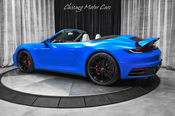Used 2022 Porsche 911 Carrera S Convertible SHARK BLUE! Sport & Premium Packages! Front Lift! for sale Sold at Chicago Motor Cars in West Chicago IL 60185 3