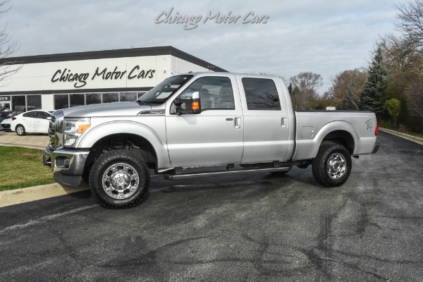 Used 2014 Ford F-250 Super Duty Lariat 4X4 Crew Cab Pickup! 6.2L V8! Navigation! Chrome Pkg! for sale Sold at Chicago Motor Cars in West Chicago IL 60185 1