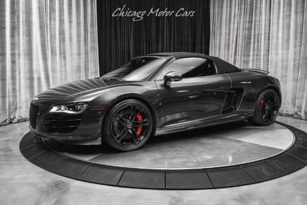 Used-2011-Audi-R8-52-quattro-Spyder-B-O-Audio-Audi-NAV-Plus-Upgraded-Exhaust