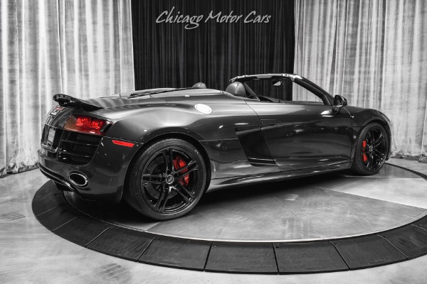 Used-2011-Audi-R8-52-quattro-Spyder-B-O-Audio-Audi-NAV-Plus-Upgraded-Exhaust