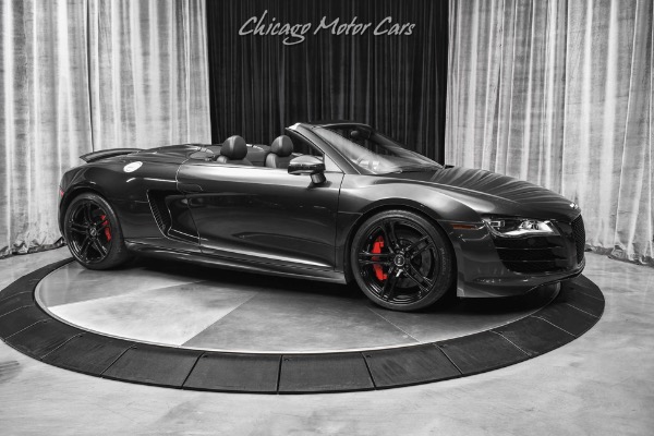 Used-2011-Audi-R8-52-quattro-Spyder-B-O-Audio-Audi-NAV-Plus-Upgraded-Exhaust