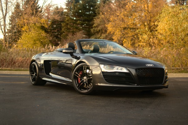 Used-2011-Audi-R8-52-quattro-Spyder-B-O-Audio-Audi-NAV-Plus-Upgraded-Exhaust