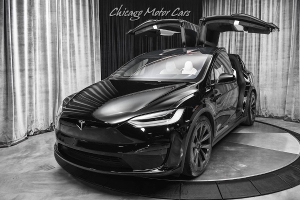 Used-2022-Tesla-Model-X-Plaid-SUV-Autopilot-ONLY-4K-Miles-22-Inch-Wheels-LOADED