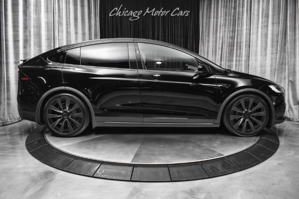 Used-2022-Tesla-Model-X-Plaid-SUV-Autopilot-ONLY-4K-Miles-22-Inch-Wheels-LOADED