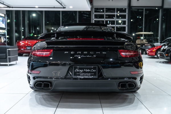 Used 2014 Porsche 911 Turbo S Beautiful Spec Full Leather Interior Recent Service Built in Radar for sale Sold at Chicago Motor Cars in West Chicago IL 60185 3