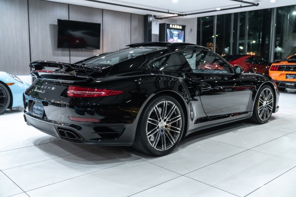 Used 2014 Porsche 911 Turbo S Beautiful Spec Full Leather Interior Recent Service Built in Radar for sale Sold at Chicago Motor Cars in West Chicago IL 60185 4