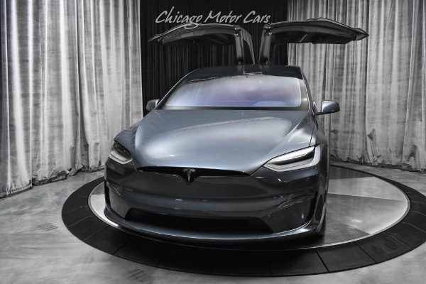 Used 2022 Tesla Model X Plaid SUV Autopilot! ONLY 3,100 Miles! 22 Inch Turbine Wheels! Carbon Trim! for sale Sold at Chicago Motor Cars in West Chicago IL 60185 2